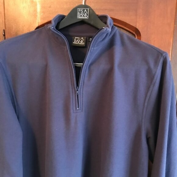 JOS. A. Bank Traveler's Collection Men's 1/4 Zip Sweater Size Medium - Picture 2 of 7